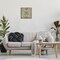 Stupell Industries Symmetric Flower Pattern Framed Floater Canvas Wall Art Design by Grace Popp